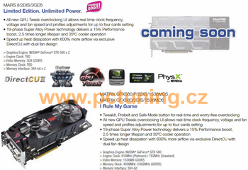 Asus MARS II and Matrix GTX580